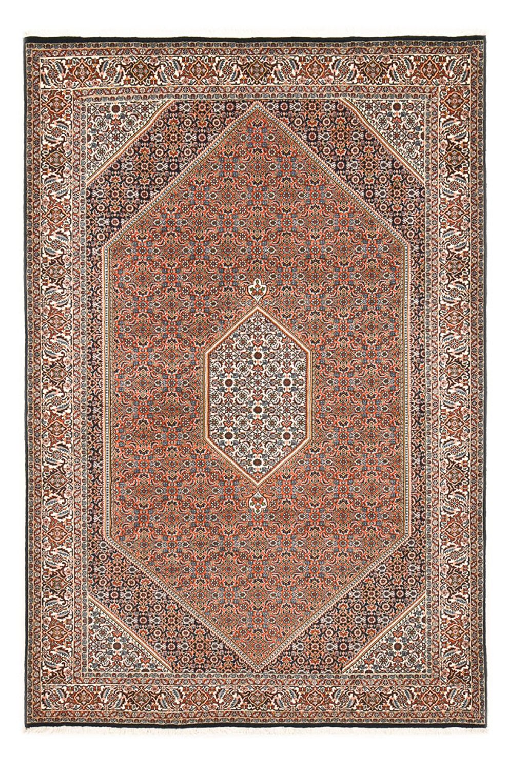 Perzisch tapijt - Bijar - 300 x 200 cm - donker beige
