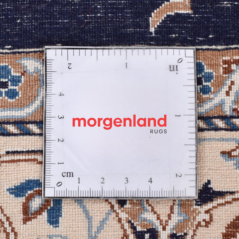 Perzisch tapijt - Nain - Premium - 197 x 130 cm - donkerblauw