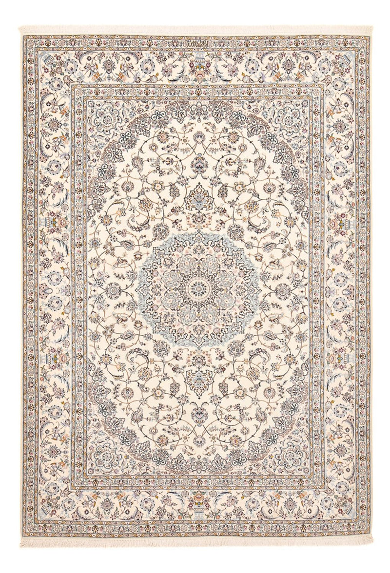 Perzisch tapijt - Nain - Premium - 295 x 200 cm - crème
