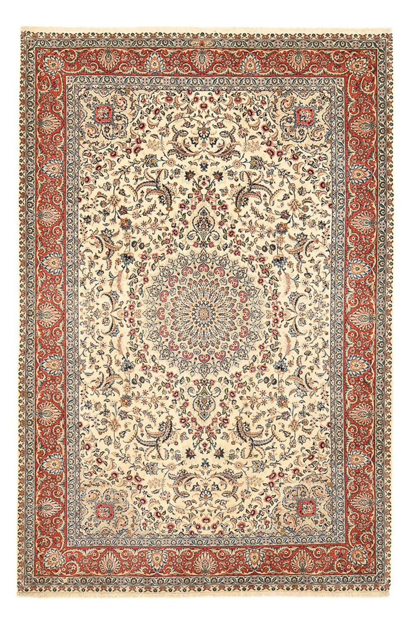Perzisch tapijt - Ghom - Koninklijk - 308 x 204 cm - beige