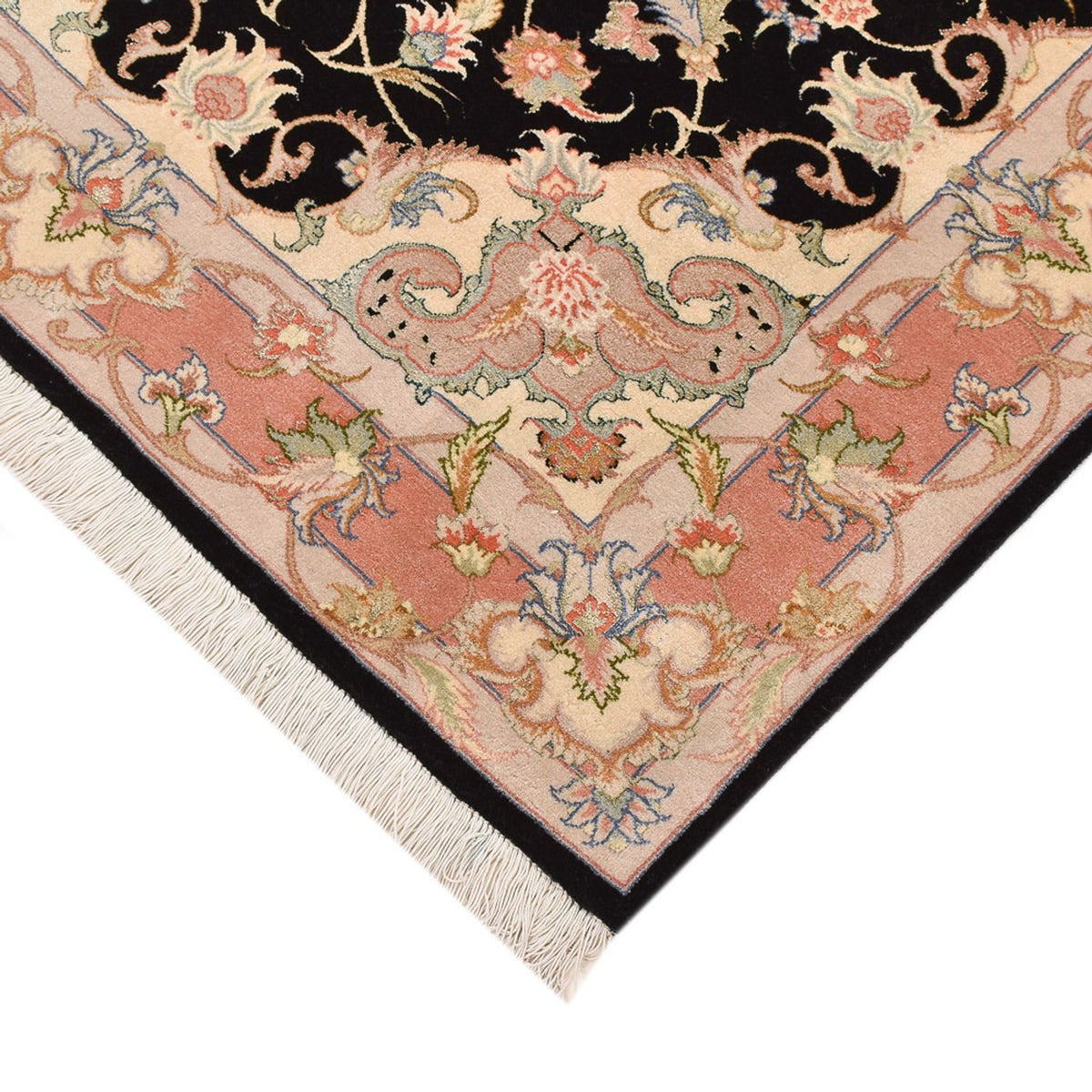 Perzisch tapijt - Tabriz - Premium - 145 x 100 cm - donkerblauw