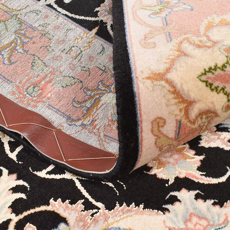 Perzisch tapijt - Tabriz - Premium - 145 x 100 cm - donkerblauw