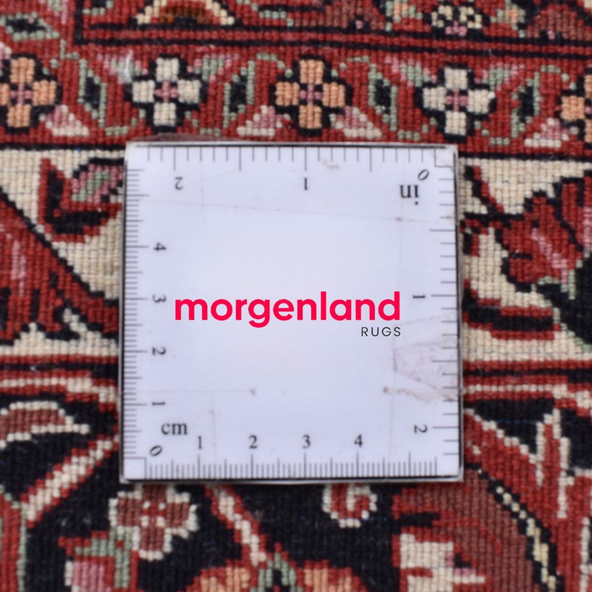 Perzisch tapijt - Bijar - 255 x 207 cm - donkerrood