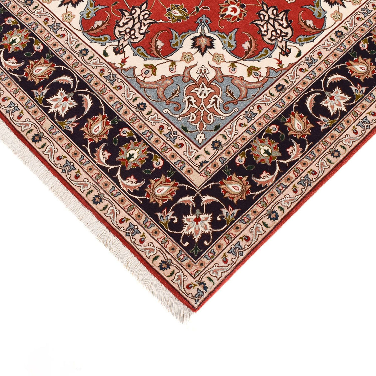 Perzisch tapijt - Tabriz - Royal - 218 x 155 cm - rood