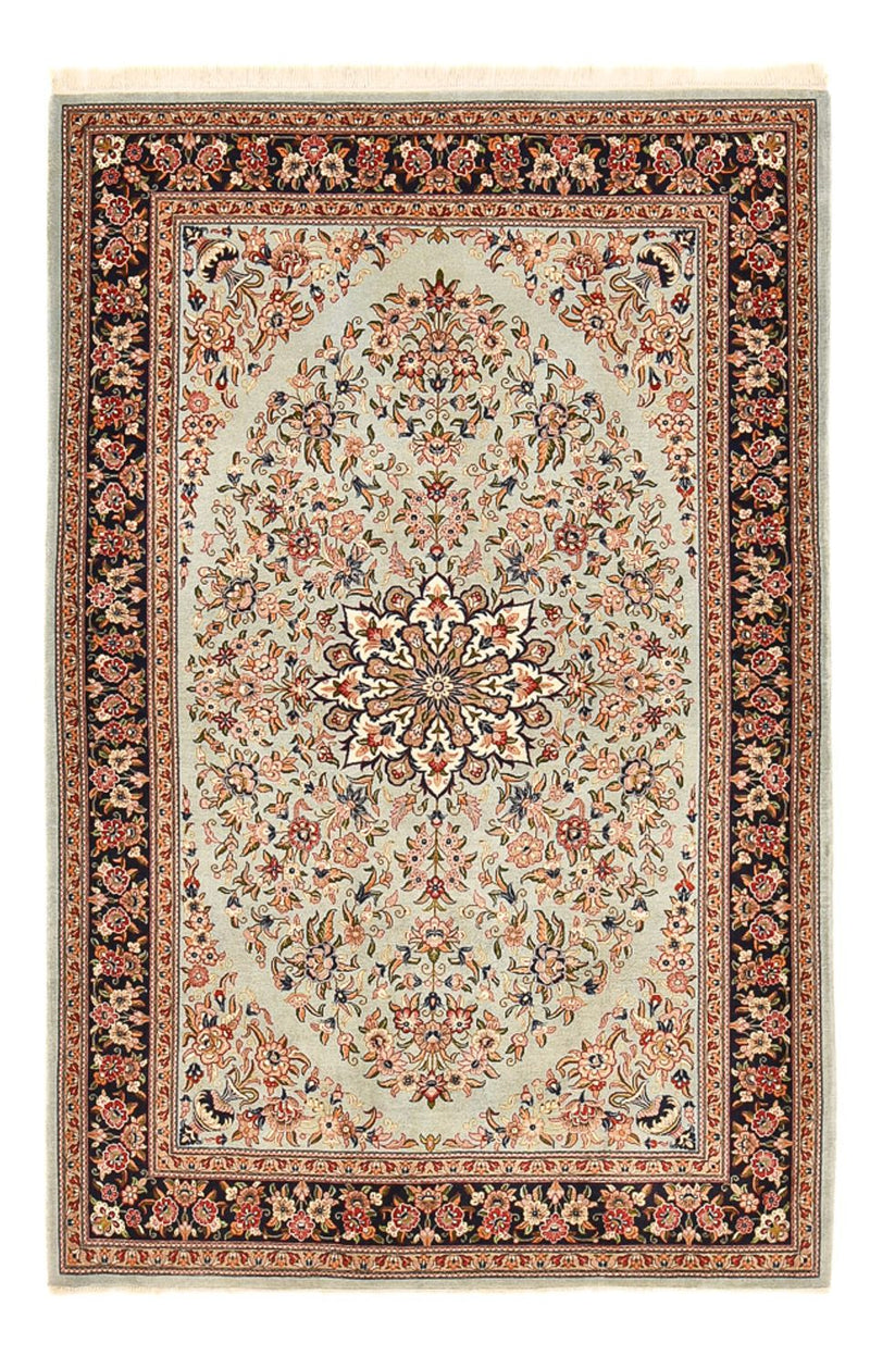 Perzisch tapijt - Ghom - Koninklijk - 215 x 138 cm - licht beige