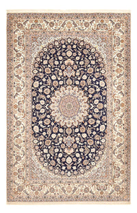 Perzisch tapijt - Isfahan - Premium - 306 x 202 cm - donkerblauw