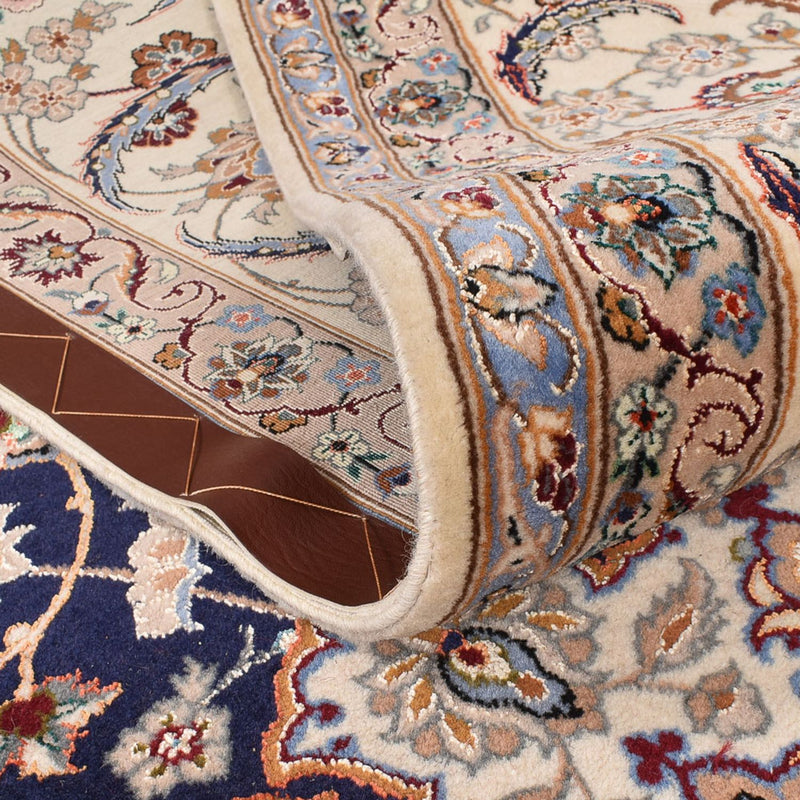 Perzisch tapijt - Isfahan - Premium - 306 x 202 cm - donkerblauw