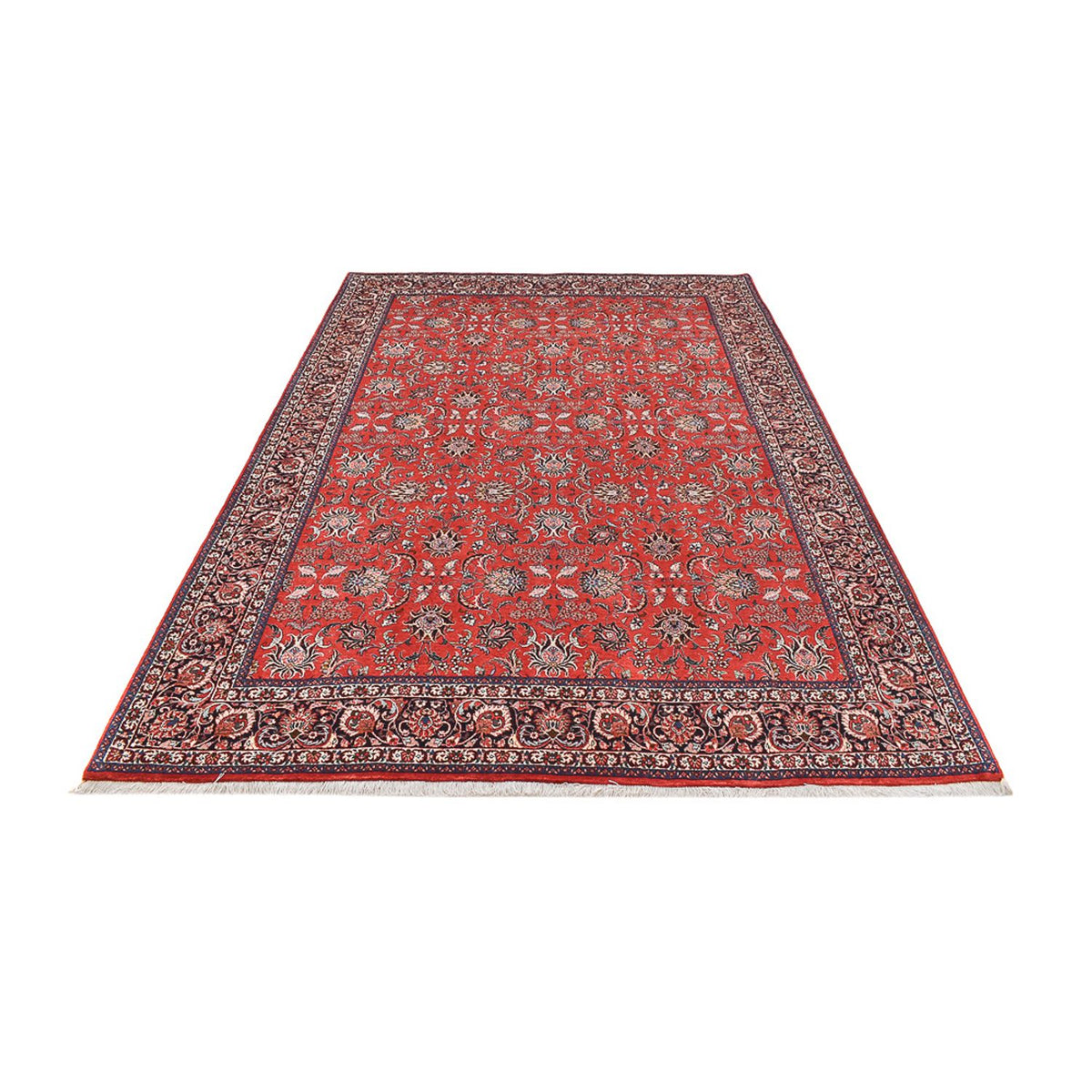 Perzisch tapijt - Bijar - 297 x 204 cm - rood