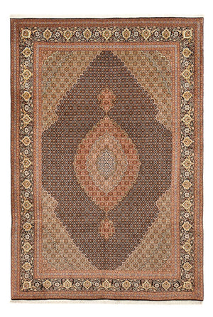 Perzisch tapijt - Tabriz - Royal - 303 x 203 cm - donker beige