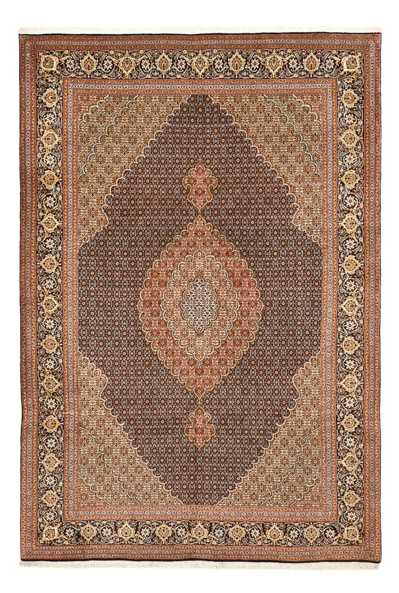 Perzisch tapijt - Tabriz - Royal - 303 x 203 cm - donker beige