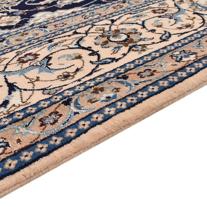 Perzisch tapijt - Nain - Premium - 302 x 197 cm - donkerblauw