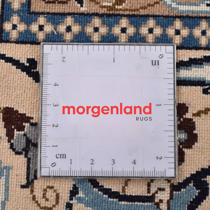 Perzisch tapijt - Nain - Premium - 302 x 197 cm - donkerblauw