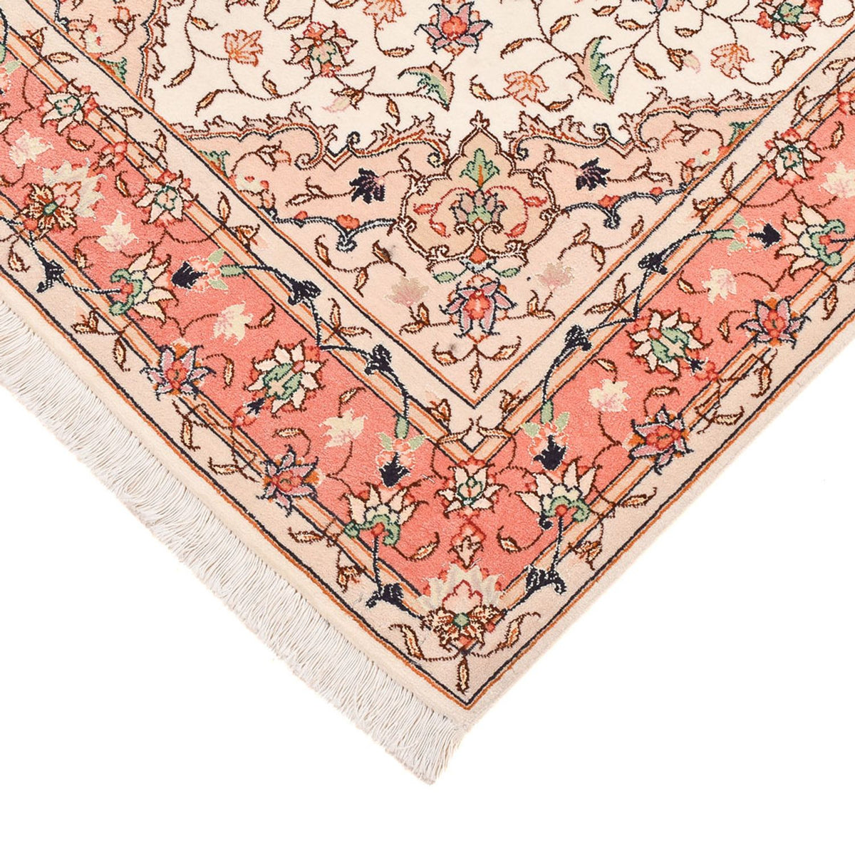 Perzisch tapijt - Tabriz - Premium - 160 x 102 cm - beige