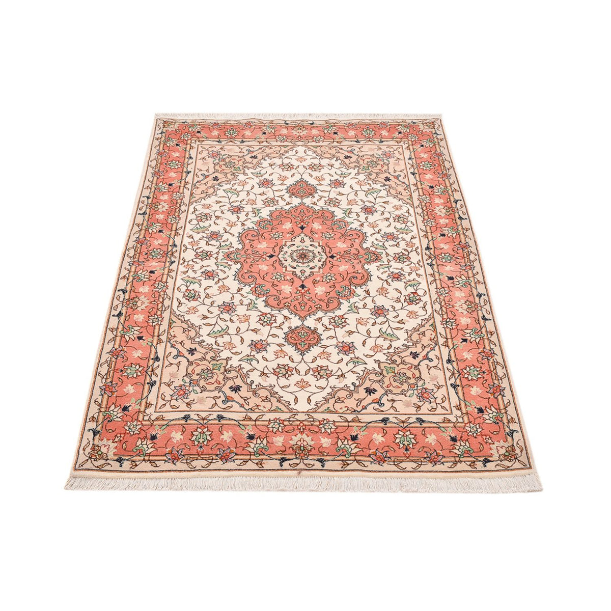 Perzisch tapijt - Tabriz - Premium - 160 x 102 cm - beige
