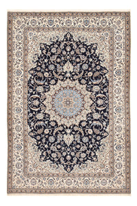 Perzisch tapijt - Nain - Premium - 294 x 202 cm - donkerblauw