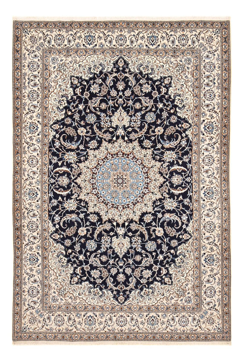 Perzisch tapijt - Nain - Premium - 294 x 202 cm - donkerblauw