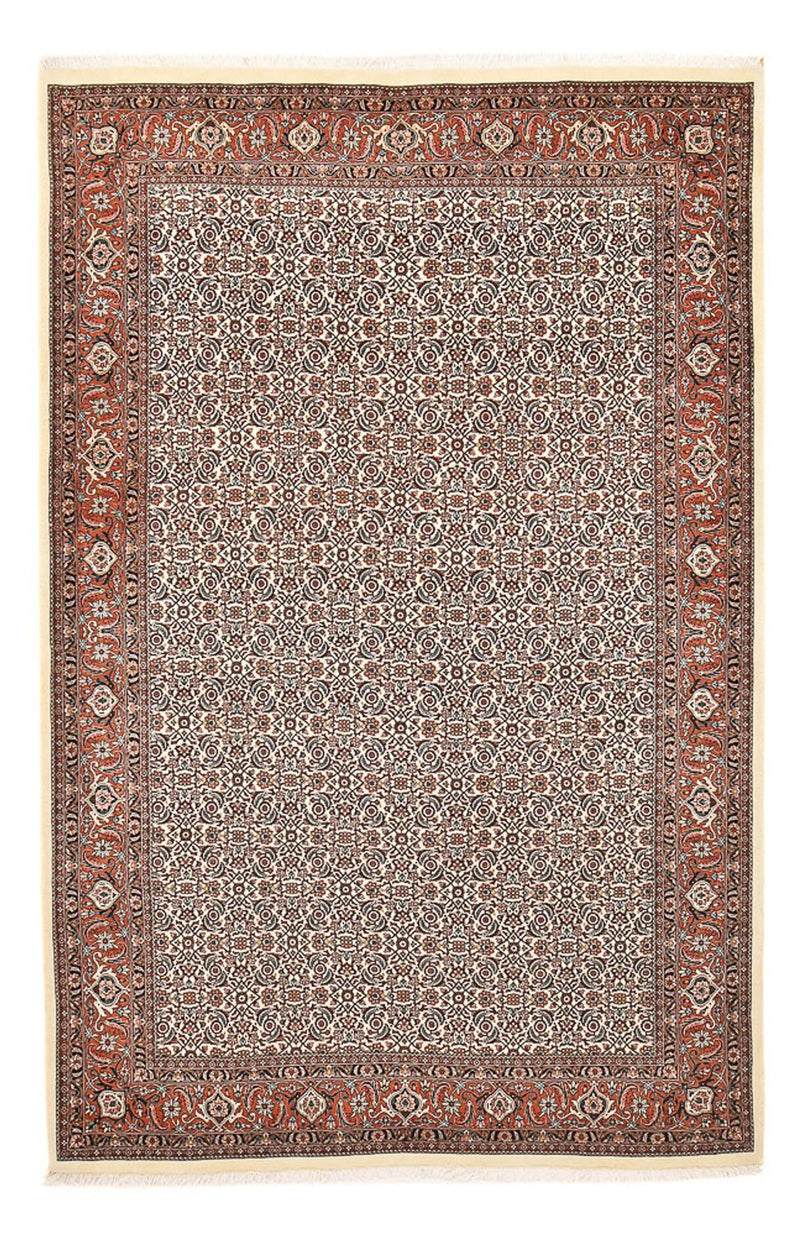 Perzisch tapijt - Bijar - 305 x 202 cm - donkerrood