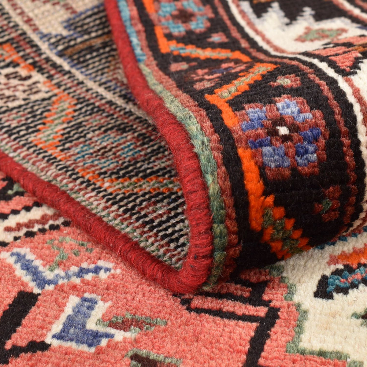 Perzisch Tapijt - Nomadisch - 197 x 112 cm - licht rood