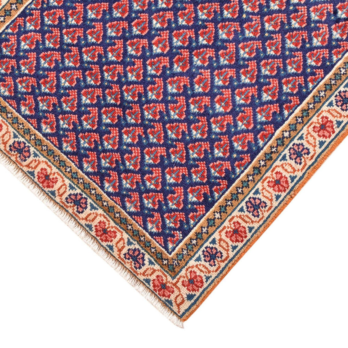 Loper Perzisch tapijt - Mir - 202 x 60 cm - terracotta