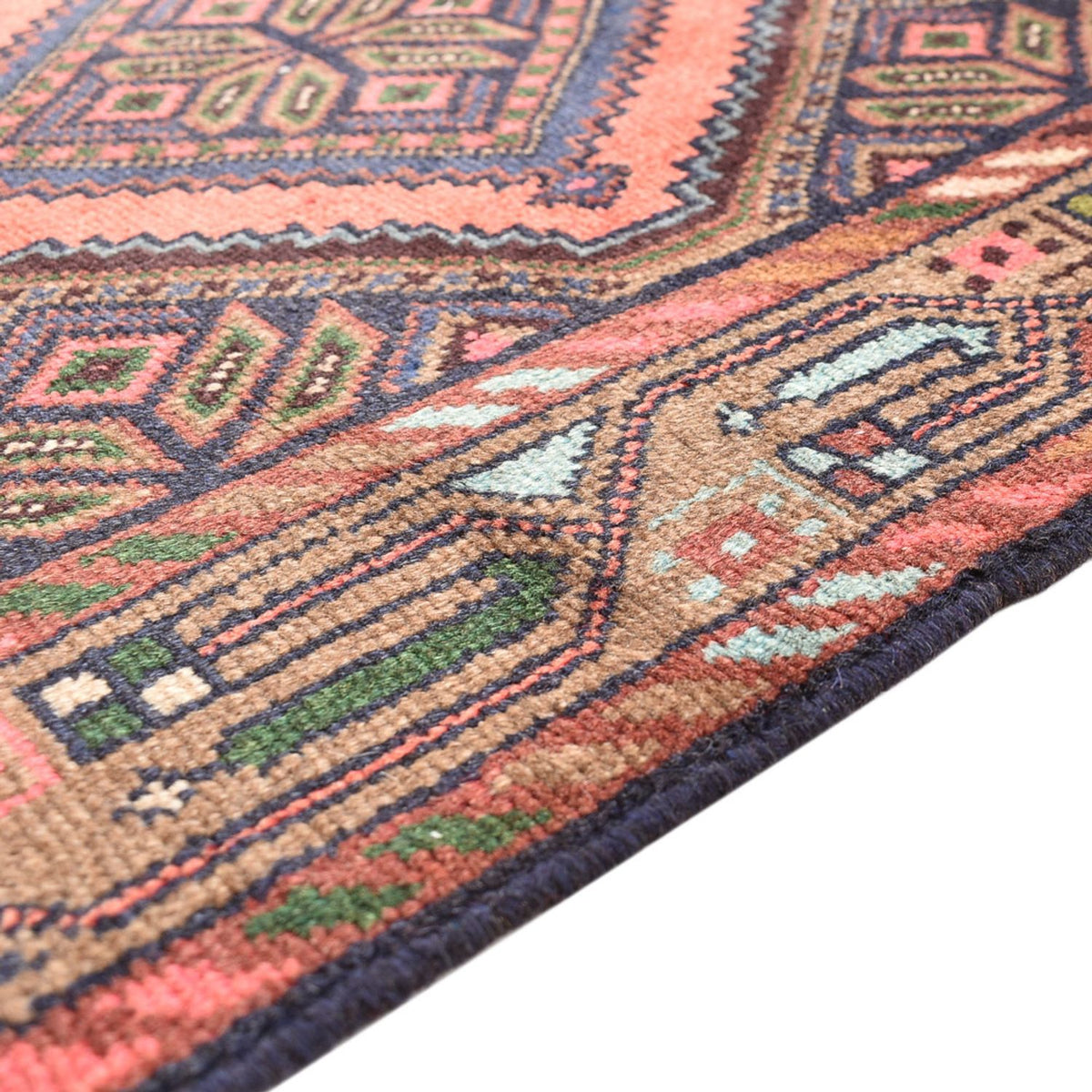 Loper Perzisch Tapijt - Nomadisch - 185 x 78 cm - donker beige