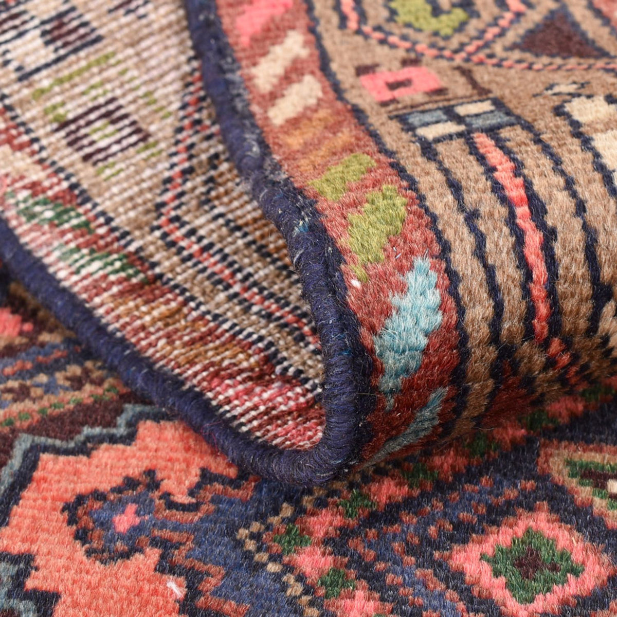 Loper Perzisch Tapijt - Nomadisch - 185 x 78 cm - donker beige