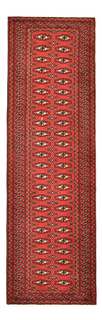 Loper Turkaman tapijt - 183 x 61 cm - rood
