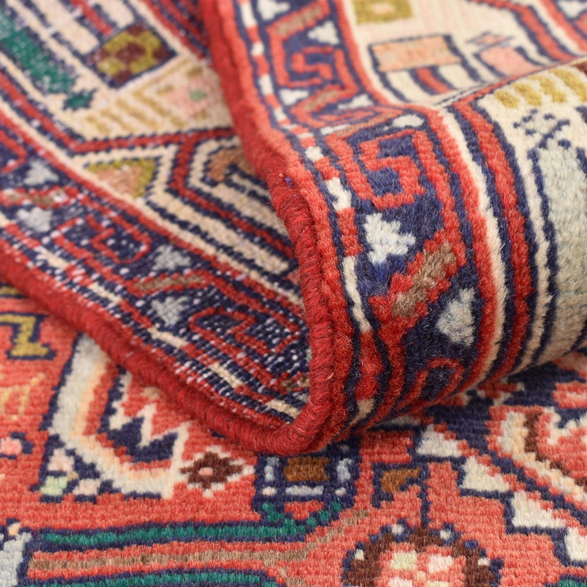 Loper Perzisch Tapijt - Nomadisch - 208 x 83 cm - licht rood