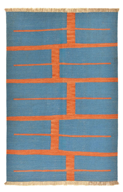 Moderne kilim Tapijt 123x185cm - Wollen tapijt