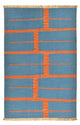 Moderne kilim Tapijt 185x123cm - Wollen tapijt