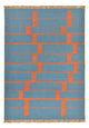 Moderne kilim Tapijt 170x119cm - Wollen tapijt