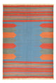 Moderne kilim Tapijt 200x145cm - Wollen tapijt