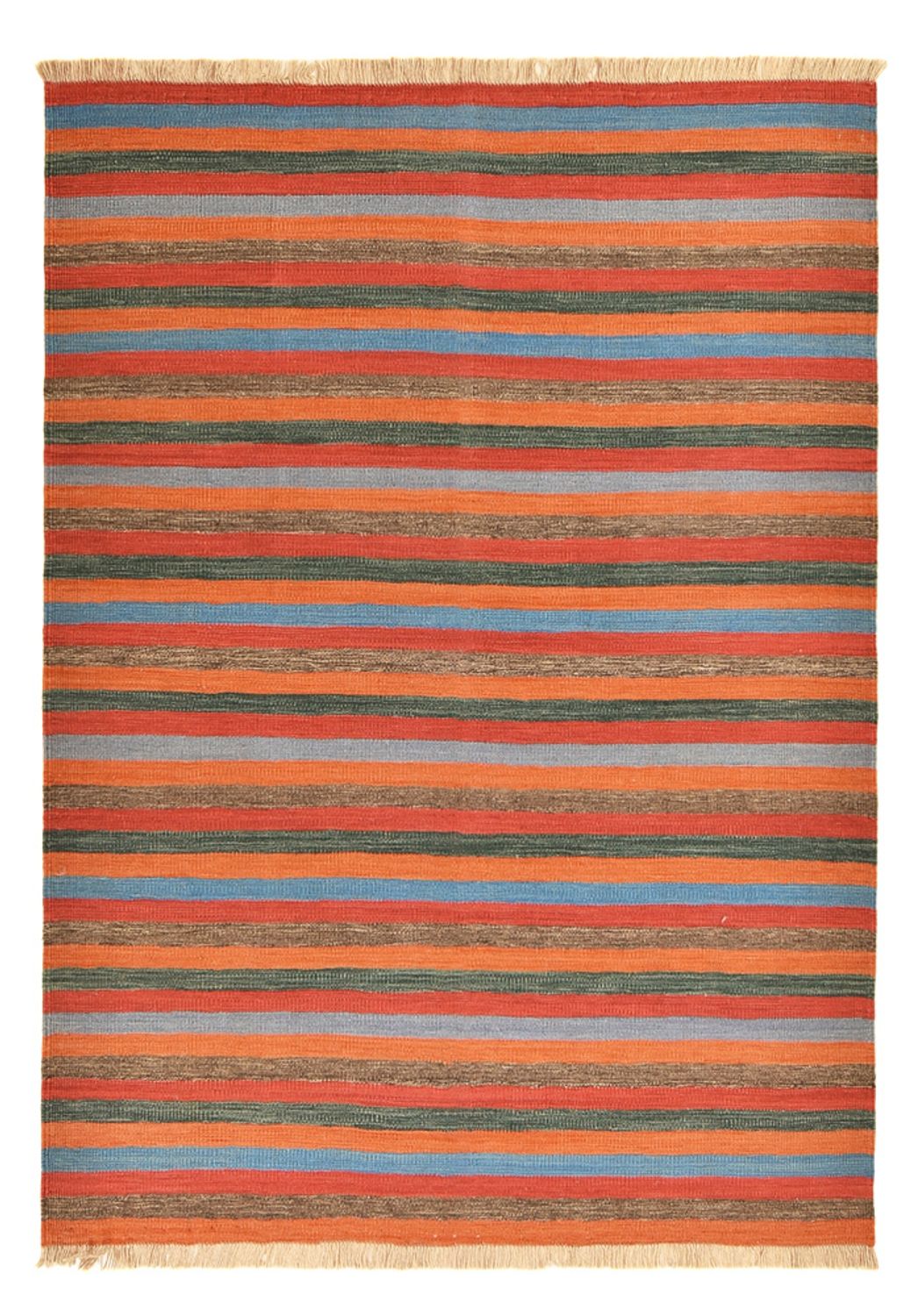 Kelim tapijt - Trendy - 200 x 146 cm - veelkleurig