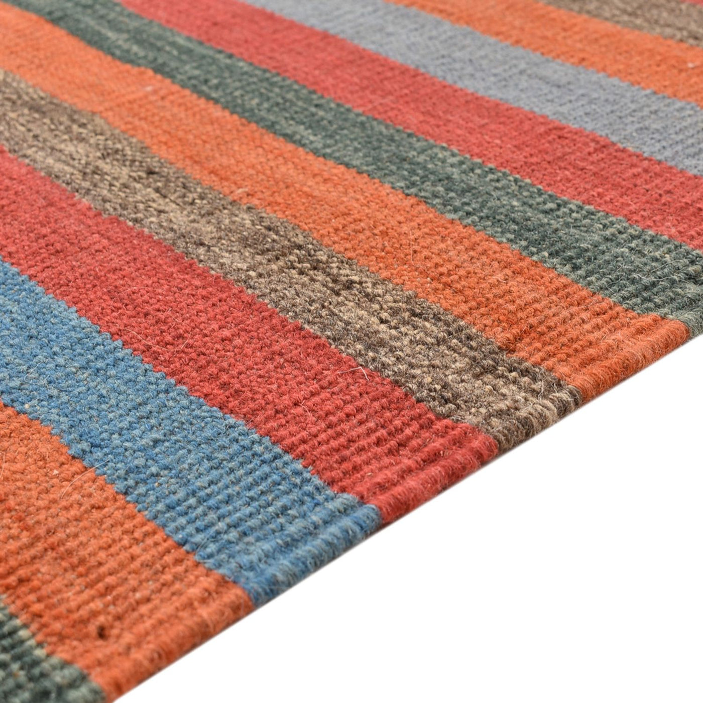 Moderne kilim Tapijt 200x146cm - Wollen tapijt