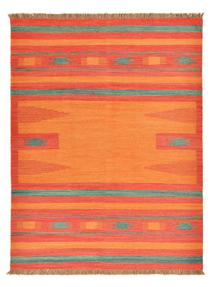 Kelim tapijt - Trendy - 203 x 155 cm - veelkleurig