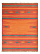 Moderne kilim Tapijt 201x155cm - Wollen tapijt