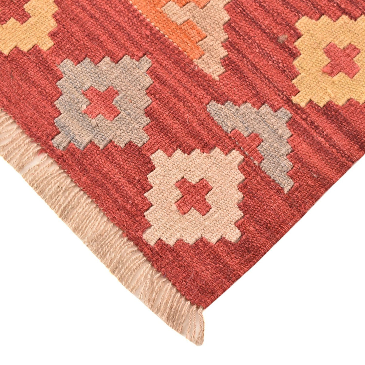 Loper Kelim tapijt - Oosters - 188 x 83 cm - veelkleurig