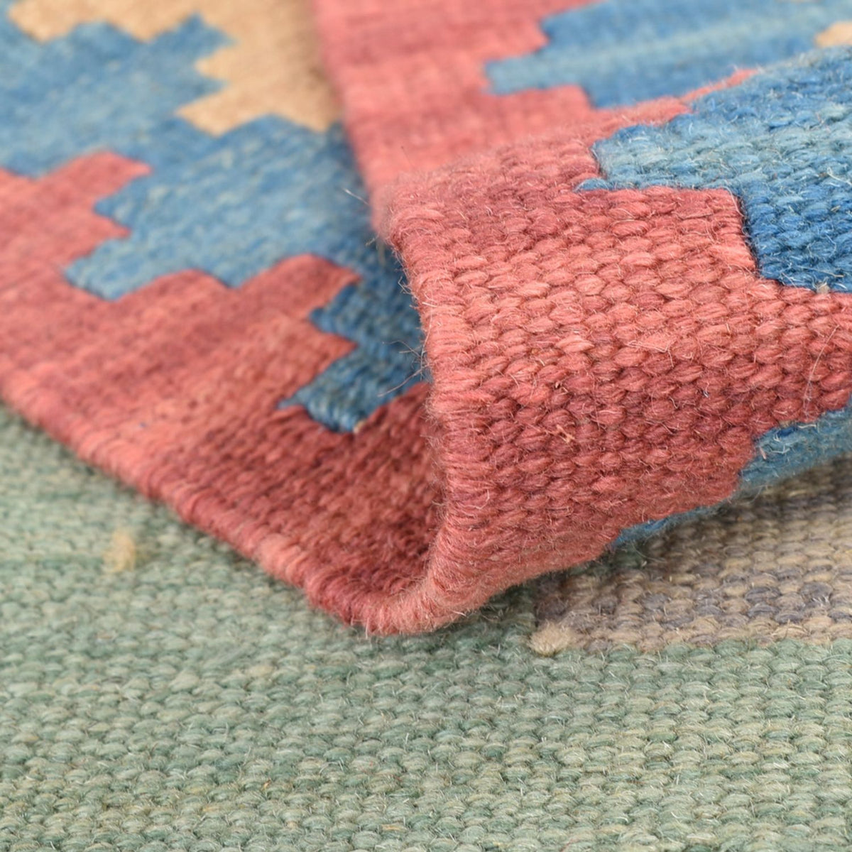 Loper Kelim tapijt - Oosters - 204 x 84 cm - veelkleurig