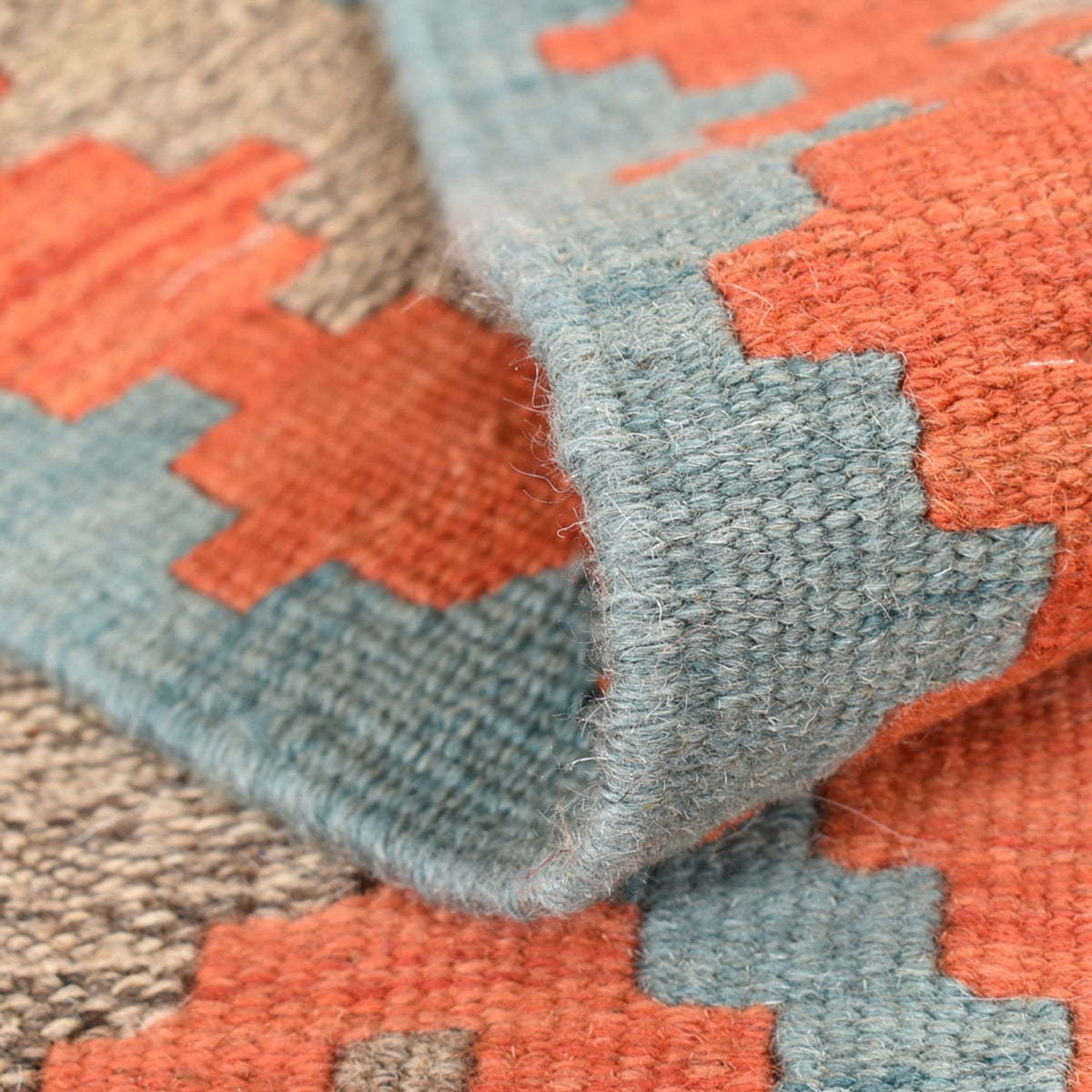 Loper Kelim tapijt - Oosters - 196 x 84 cm - veelkleurig