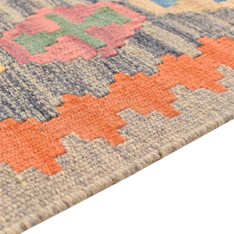 Loper Kelim tapijt - Oosters - 237 x 84 cm - veelkleurig