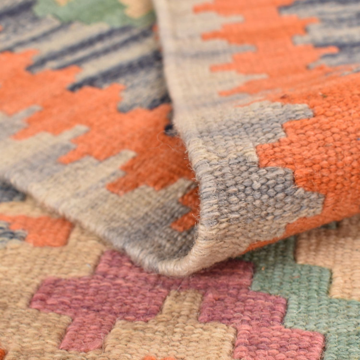 Loper Kelim tapijt - Oosters - 237 x 84 cm - veelkleurig