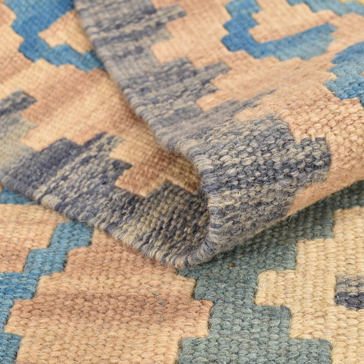 Loper Kelim tapijt - Oosters - 192 x 80 cm - veelkleurig