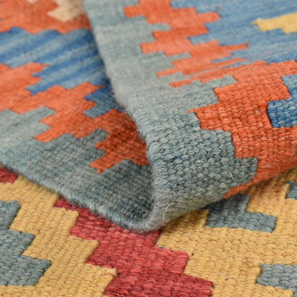 Kelim tapijt - Oosters - 203 x 157 cm - veelkleurig