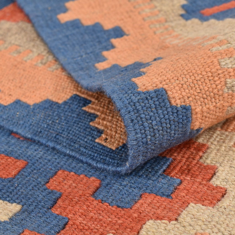 Kelim tapijt - Oosters - 203 x 147 cm - veelkleurig