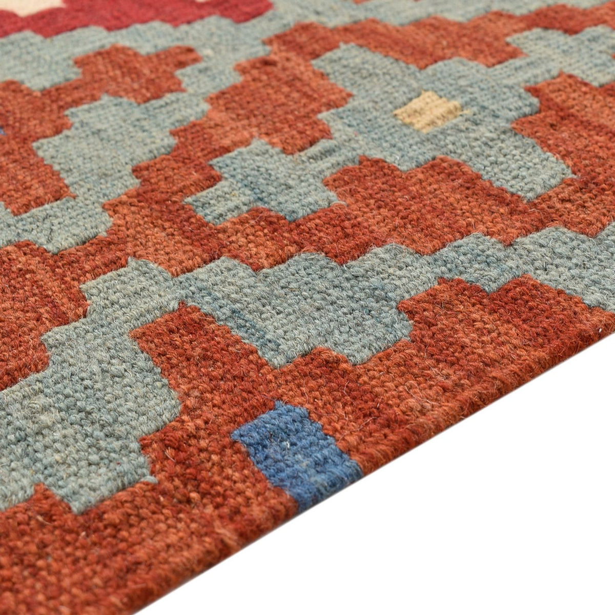 Kelim tapijt - Oosters - 196 x 153 cm - veelkleurig