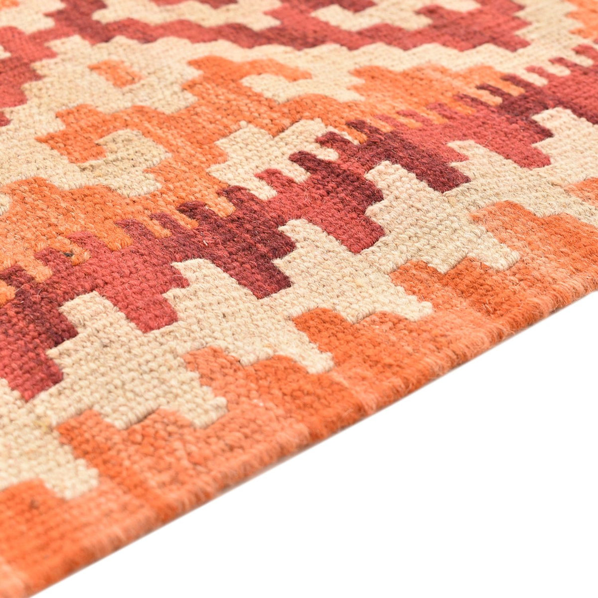 Loper Kelim tapijt - Oosters - 191 x 58 cm - veelkleurig