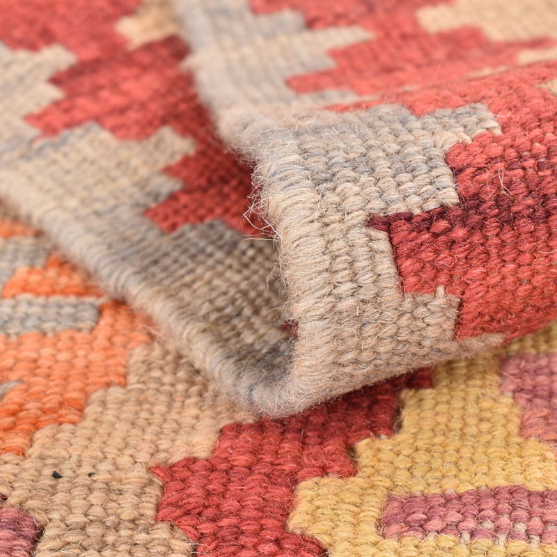 Loper Kelim tapijt - Oosters - 192 x 56 cm - veelkleurig