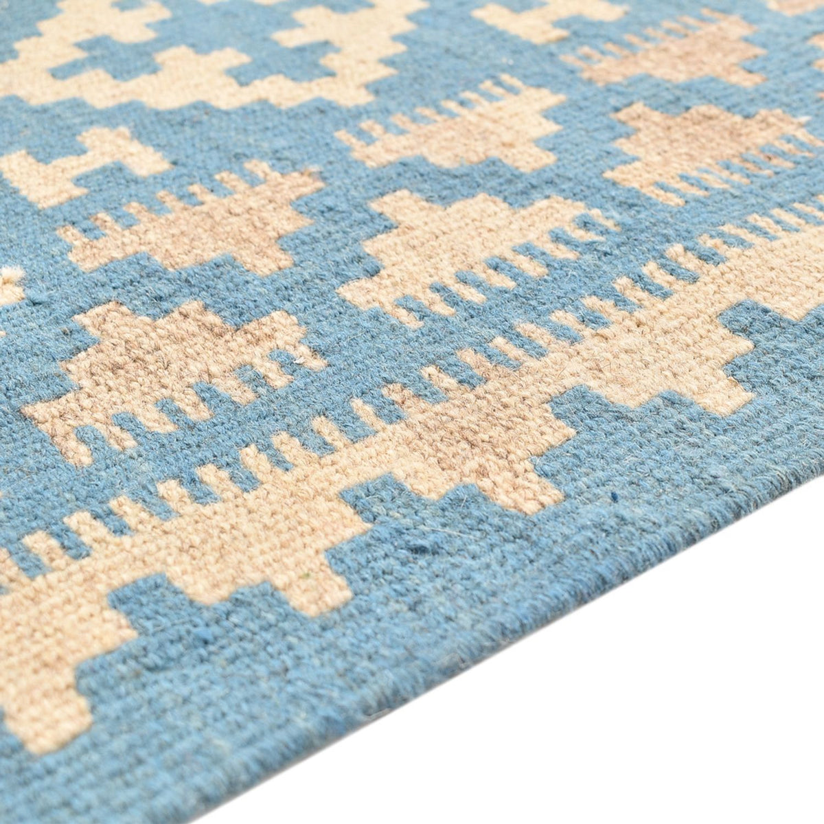 Loper Kelim tapijt - Oosters - 199 x 64 cm - veelkleurig