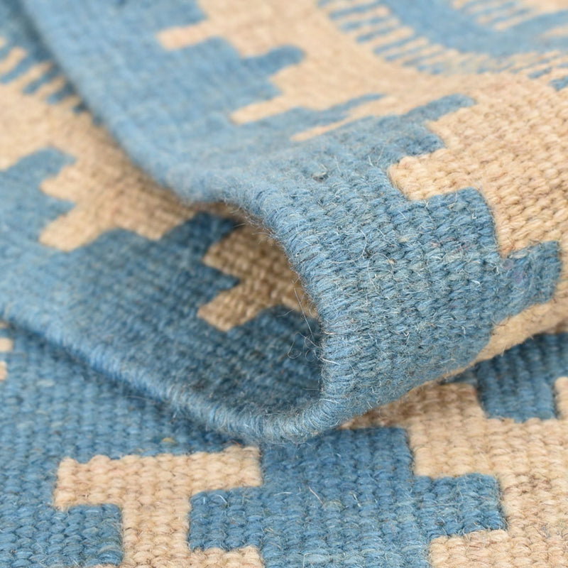 Loper Kelim tapijt - Oosters - 199 x 64 cm - veelkleurig