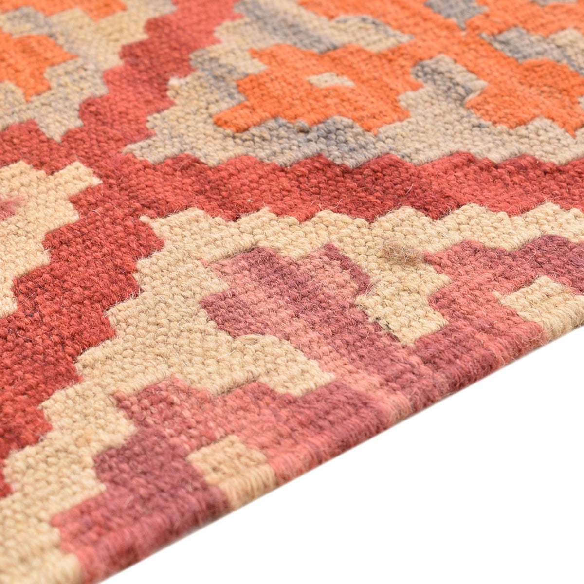 Loper Kelim tapijt - Oosters - 201 x 58 cm - veelkleurig