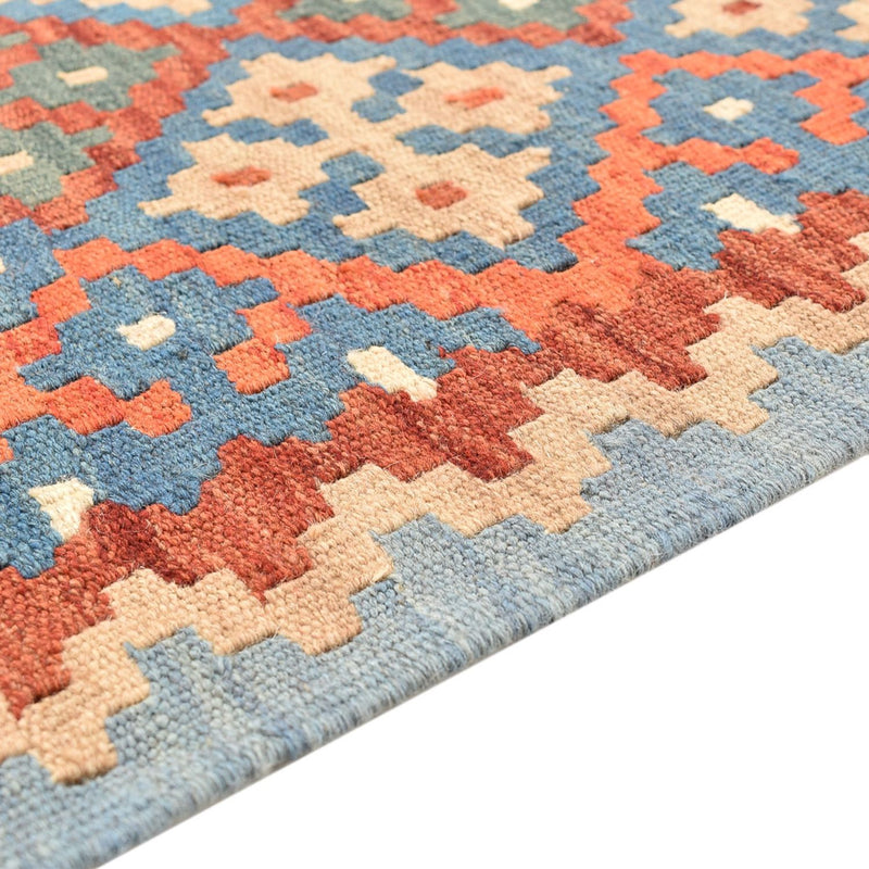 Loper Kelim tapijt - Oosters - 193 x 64 cm - veelkleurig